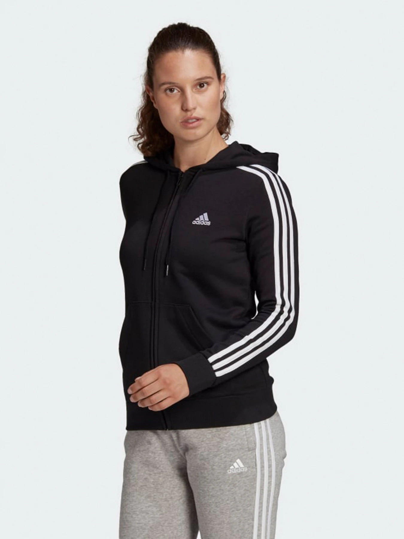 Худі та світшоти Adidas Essentials 3-Stripes модель GL0792 Фото