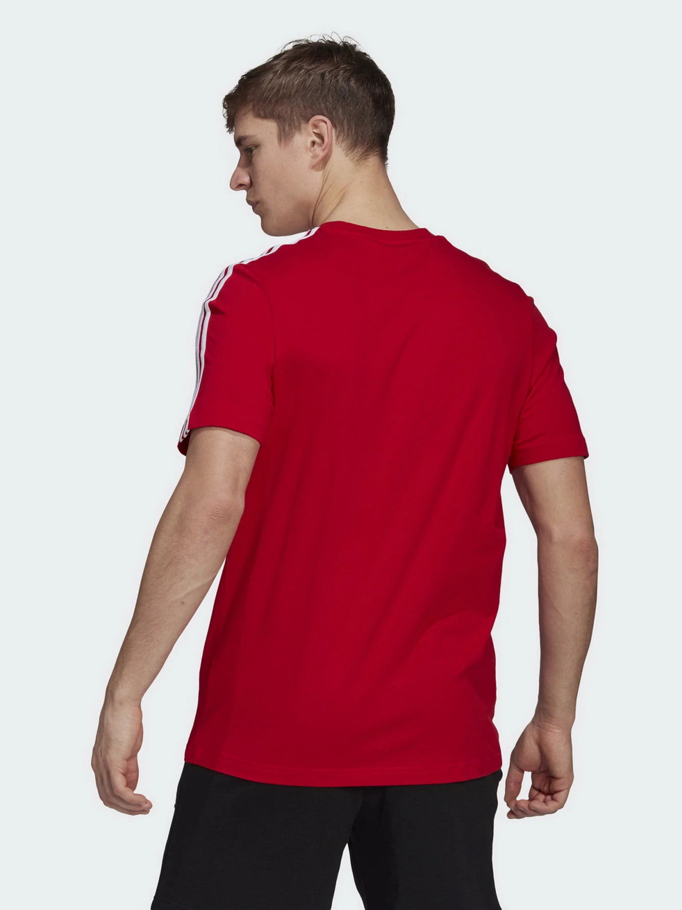 Футболки и поло Adidas Essentials 3-Stripes модель GL3736 Футболки и поло Adidas Essentials 3-Stripes модель GL3736 Фото