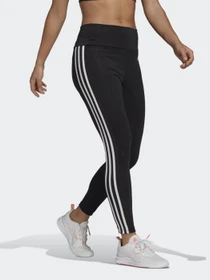 Брюки Adidas Designed to Move High-Rise 3-Stripes 7/8 Sport модель GL4040 Фото