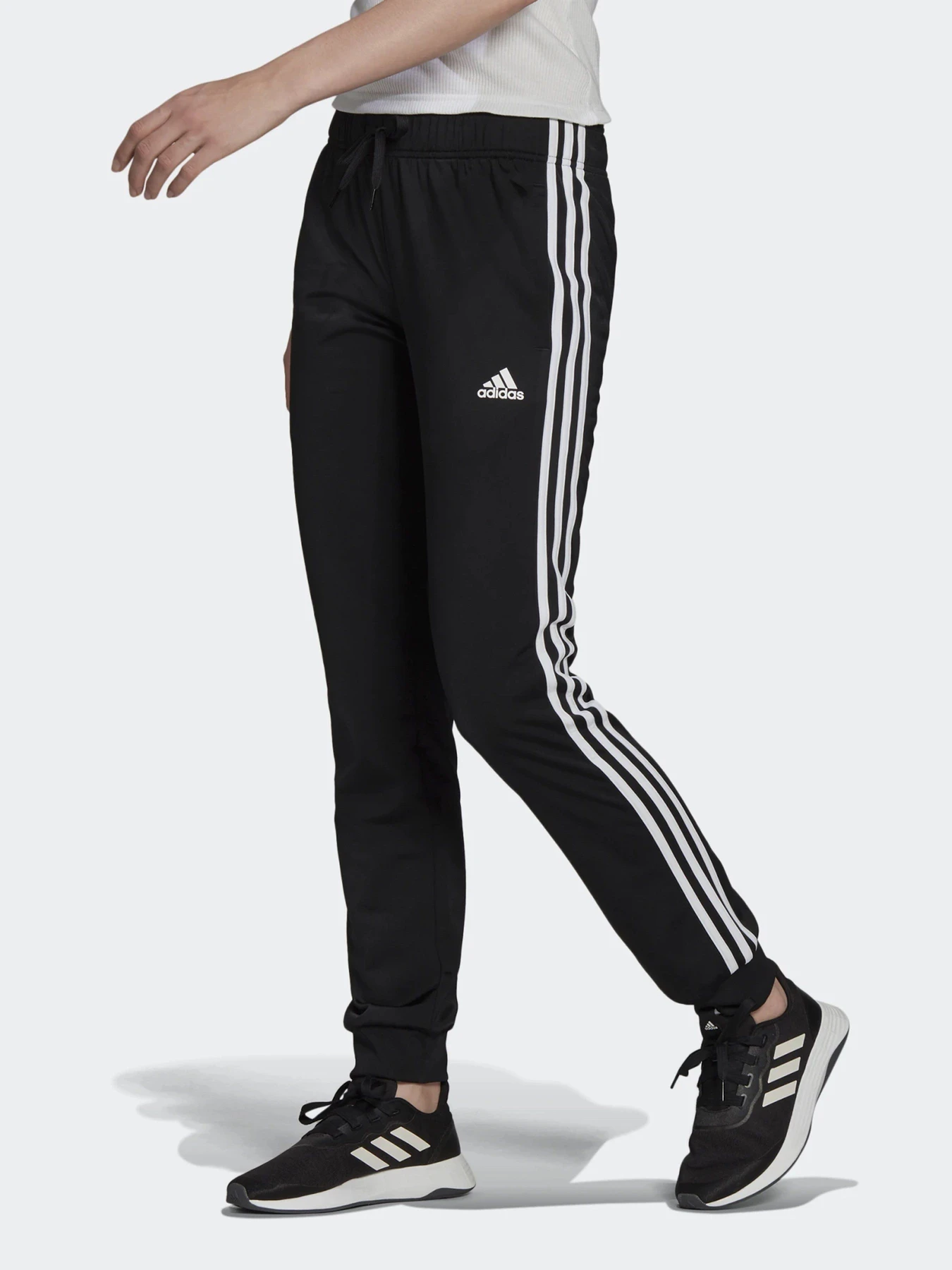 Брюки Adidas PRIMEGREEN ESSENTIALS WARM-UP 3-STRIPES модель H48447 Брюки Adidas PRIMEGREEN ESSENTIALS WARM-UP 3-STRIPES модель H48447 Фото