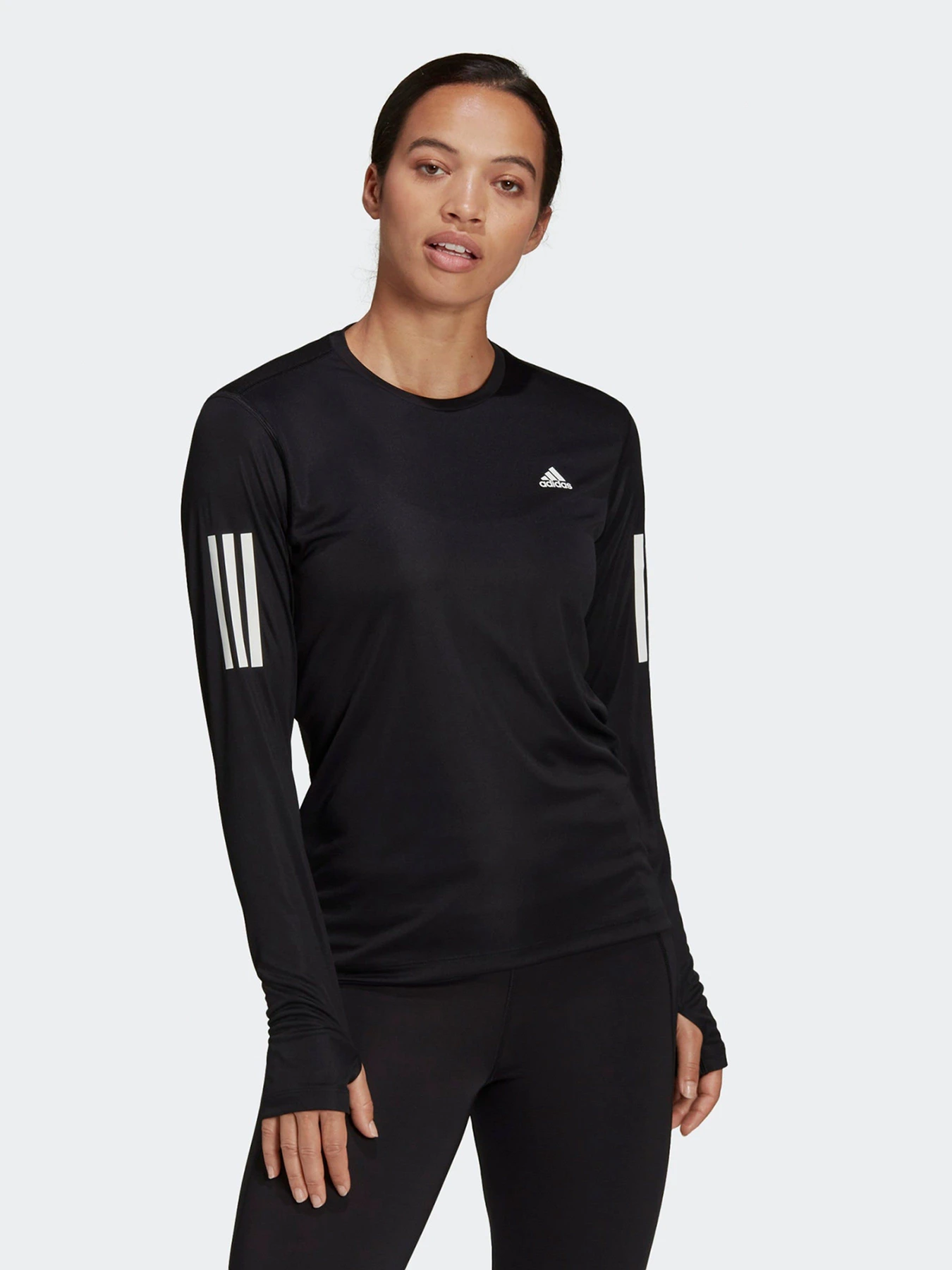 Худи и свитшоты Adidas Own the Run Long Sleeve модель H59272 Фото