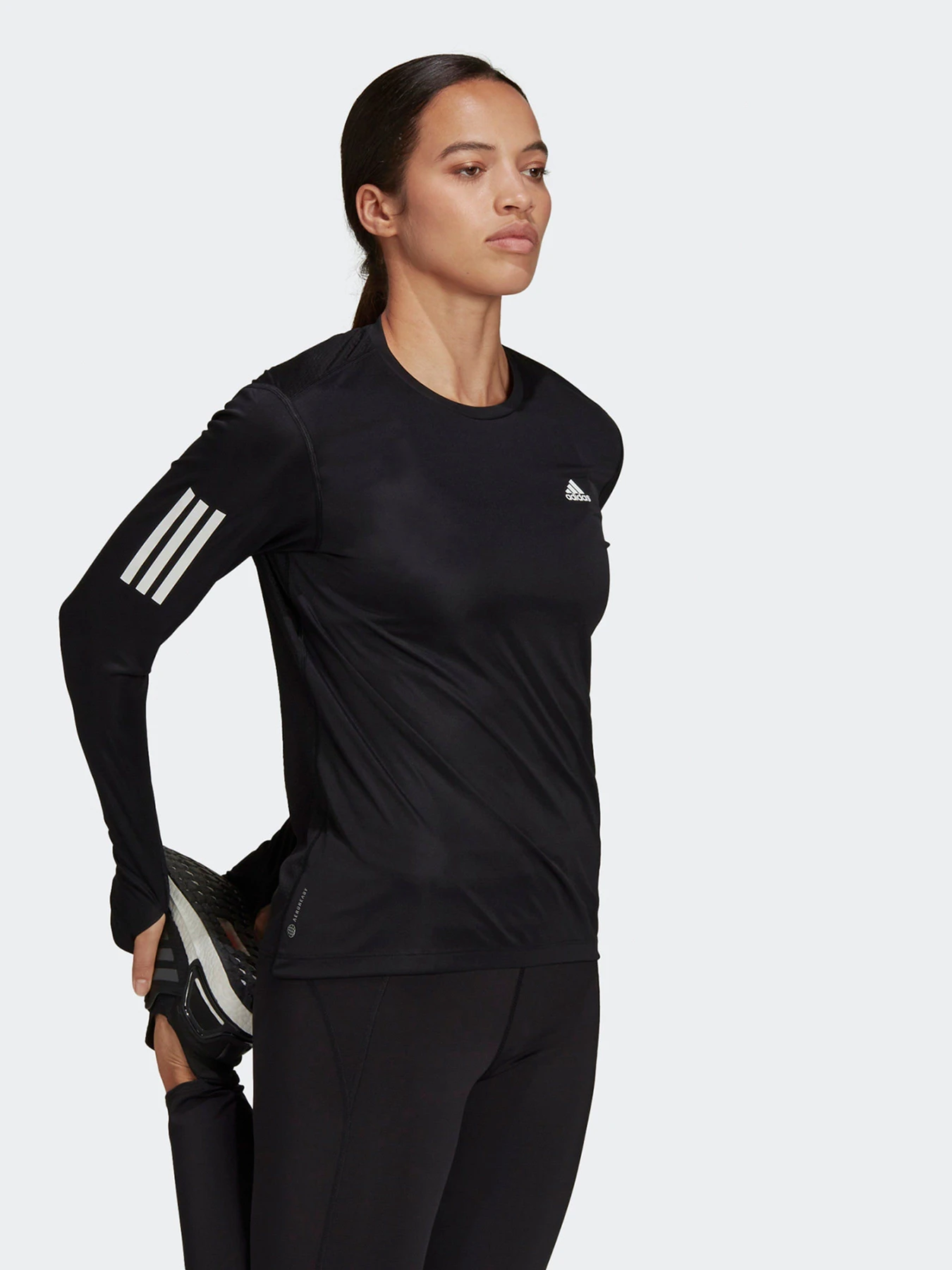 Худи и свитшоты Adidas Own the Run Long Sleeve модель H59272 Фото