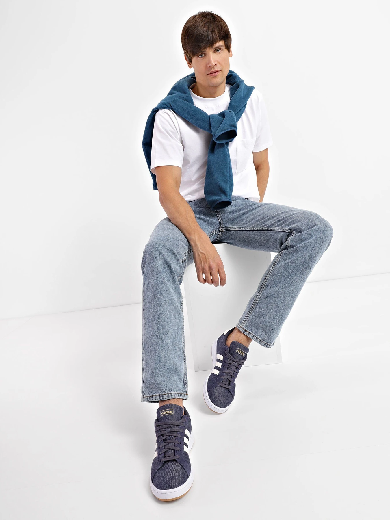 Кеди Adidas Grand Court модель GY3628 Кеди Adidas Grand Court модель GY3628 Фото