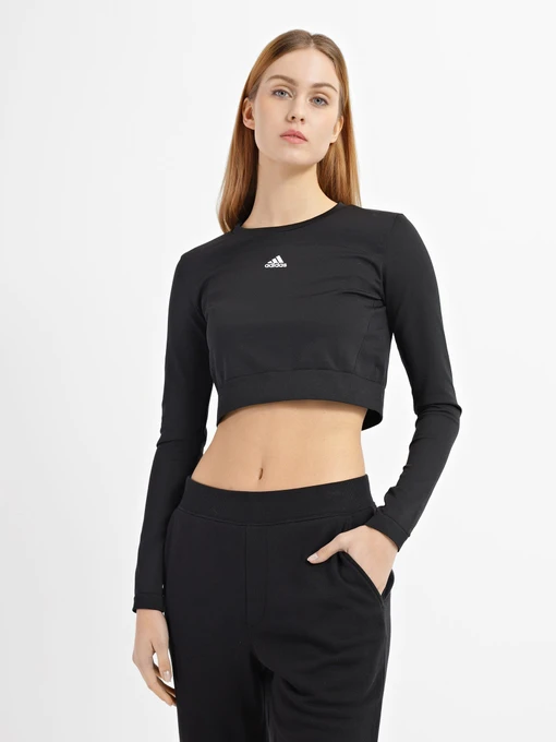 Худи и свитшоты Adidas Aeroknit Seamless Fitted модель HA1196 Фото