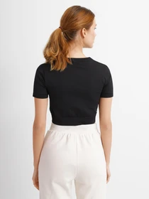 Футболки і поло Adidas Aeroknit Seamless Fitted Cropped модель HA1198 Фото