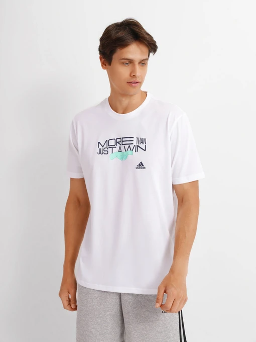 Футболки и поло Adidas Aeroready Training Graphic модель HA4073 Фото