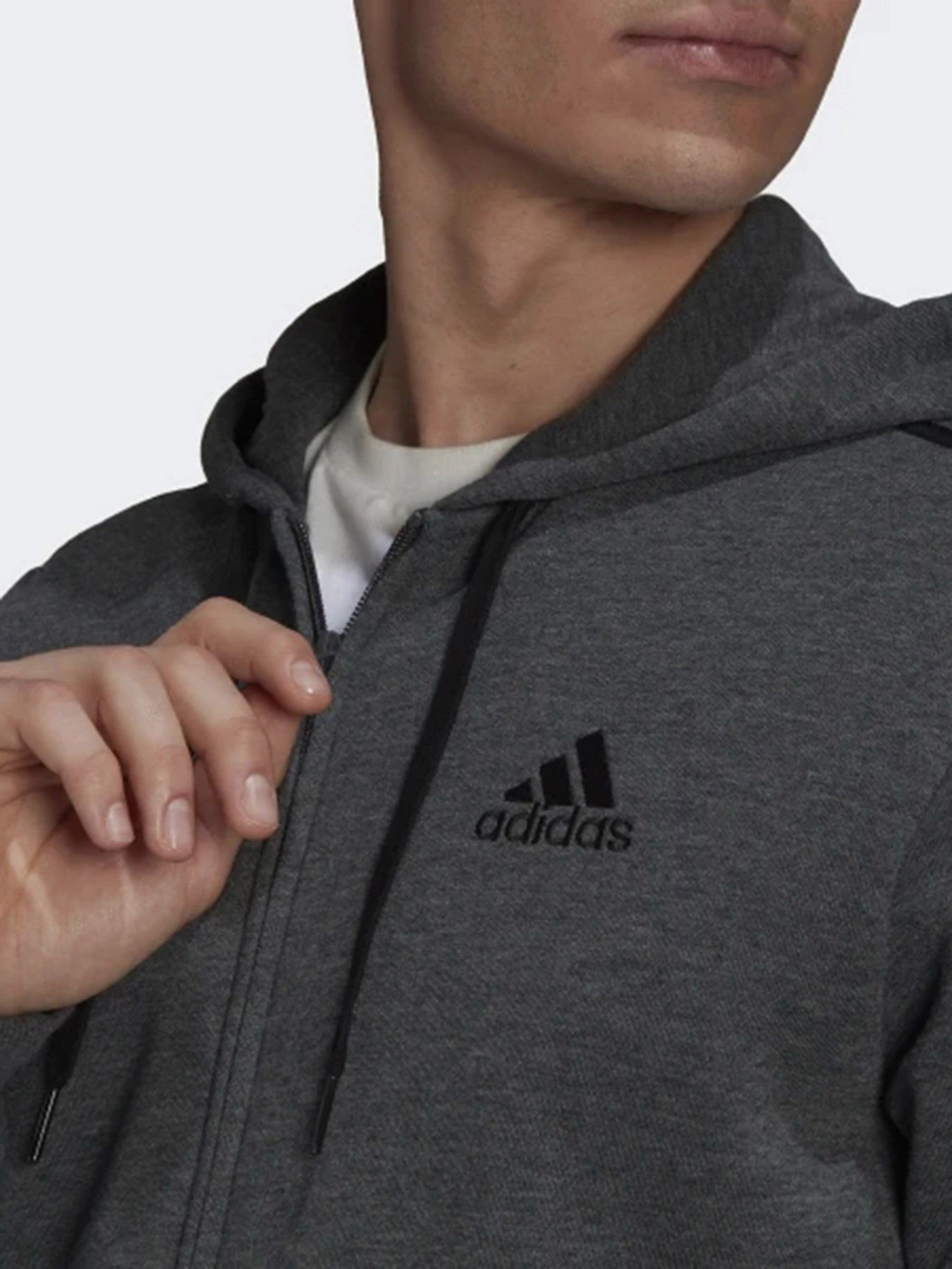 Худи и свитшоты Adidas Essentials 3-Stripes модель HB0042 Фото