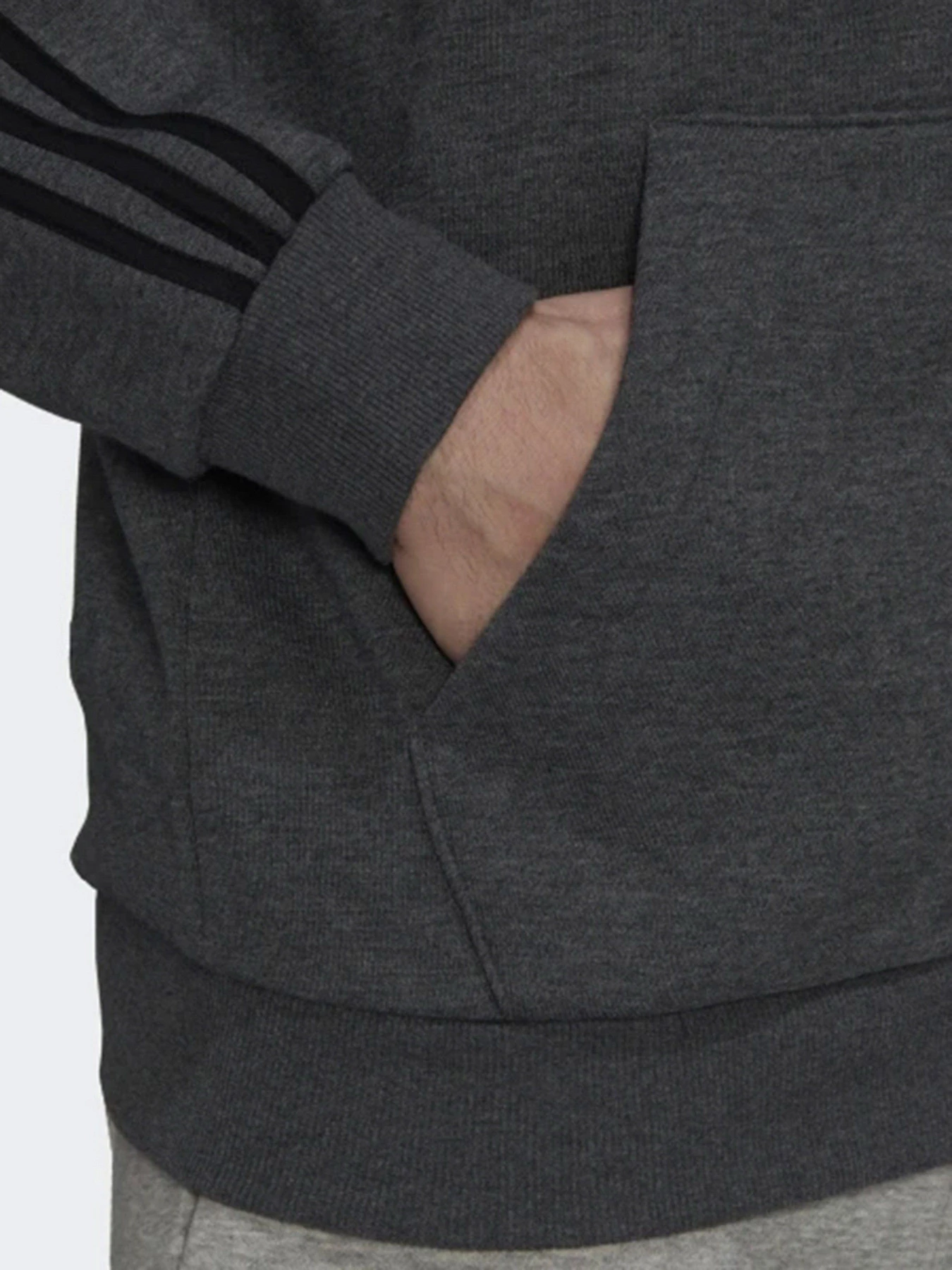 Худи и свитшоты Adidas Essentials 3-Stripes модель HB0042 Фото