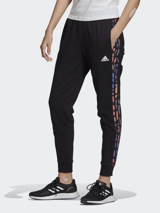Брюки Adidas Tiger Print Sportswear модель HC1898 Фото