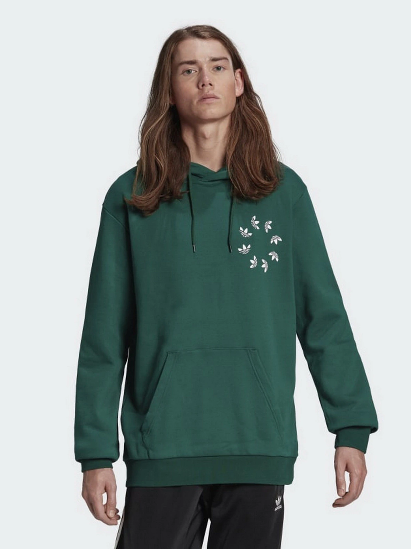 Худи и свитшоты Adidas ADICOLOR SPINNER модель HC4491 Фото