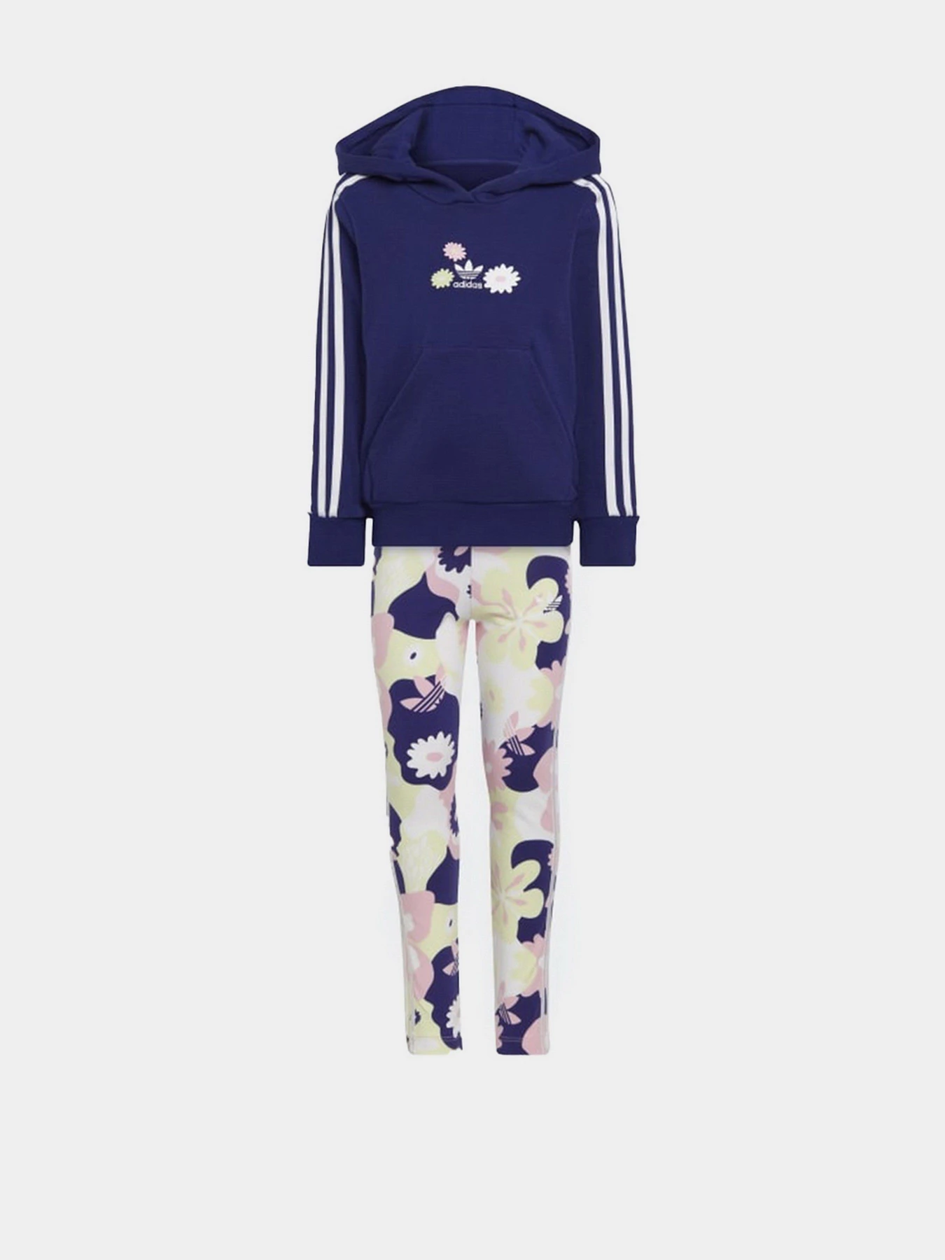 Костюмы Adidas Flower Print Hoodie Set модель HC4601 Фото