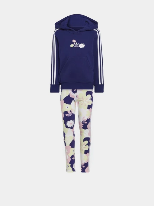 Костюмы Adidas Flower Print Hoodie Set модель HC4601 Фото