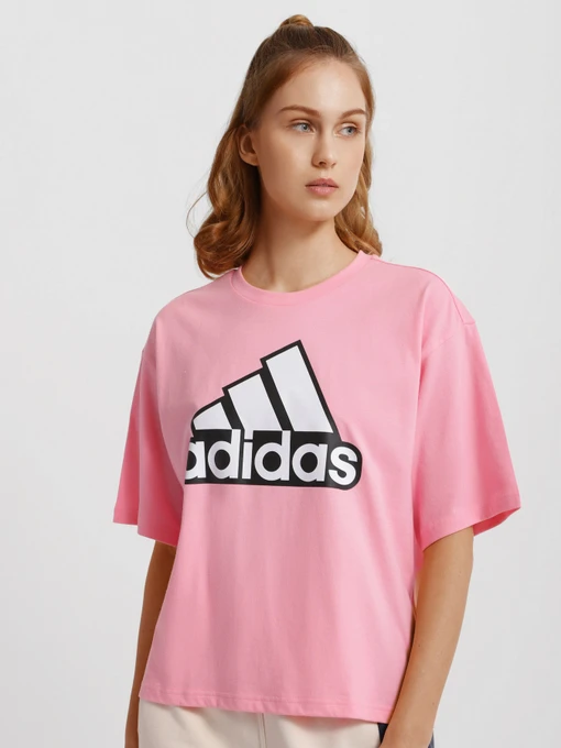 Футболки и поло Adidas Essentials Logo Boxy модель HC9184 Фото