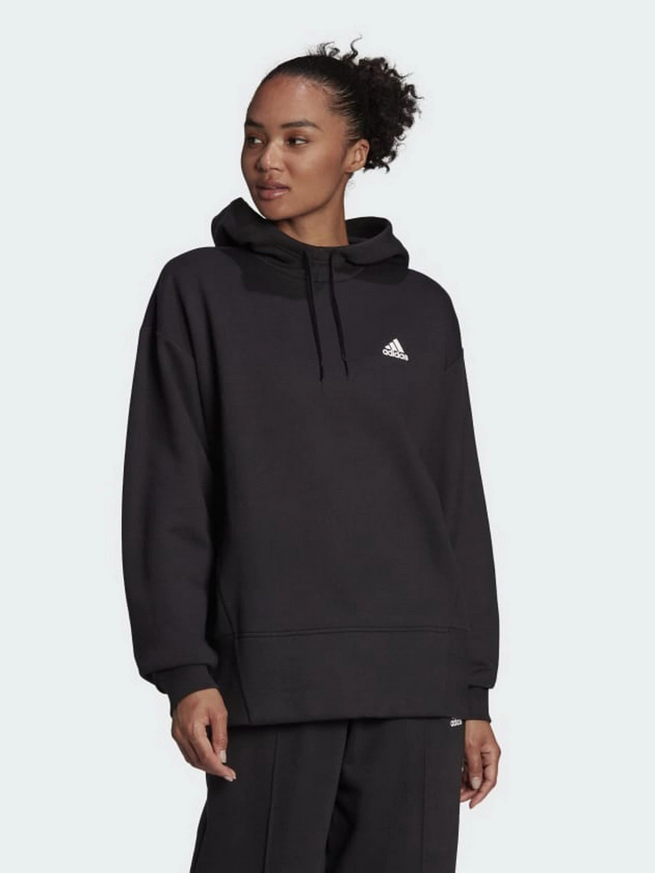 Худі та світшоти Adidas Essentials Studio Fleece модель HD6746 Худі та світшоти Adidas Essentials Studio Fleece модель HD6746 Фото