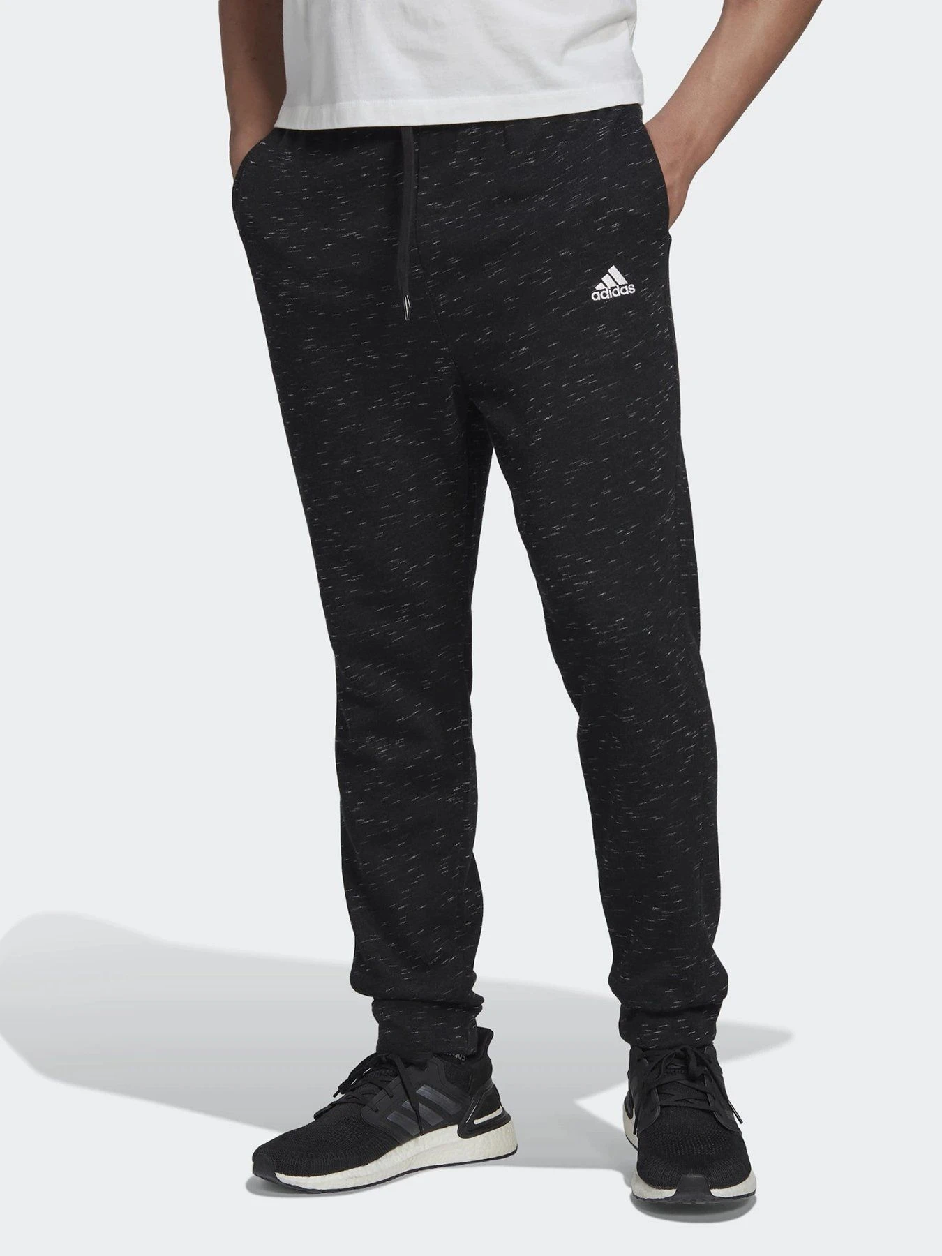 Брюки Adidas Essentials French Terry Mélange модель HE1794 Брюки Adidas Essentials French Terry Mélange модель HE1794 Фото