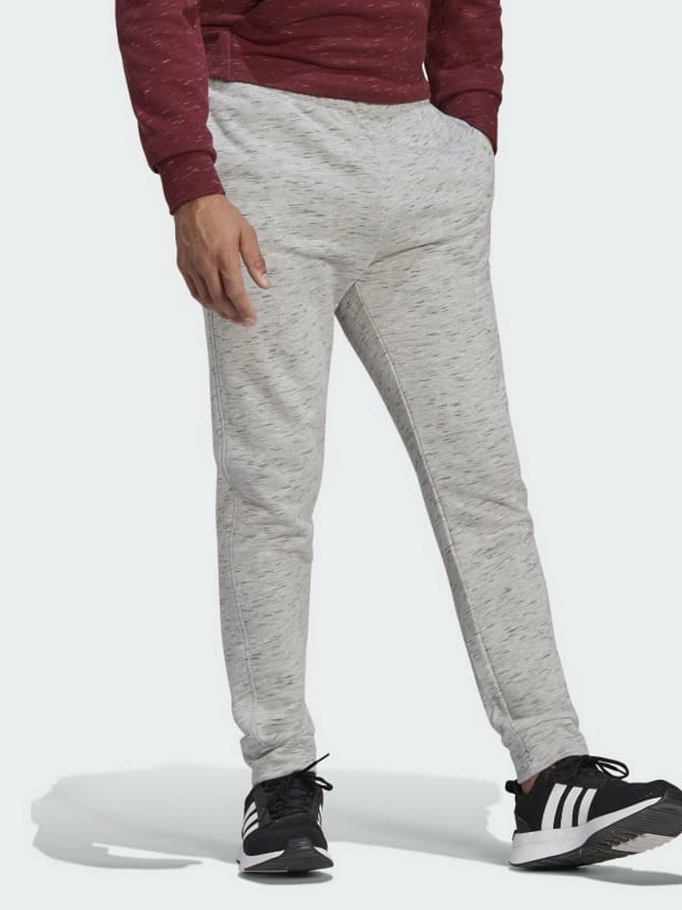 Брюки Adidas Essentials French Terry Mélange модель HE1795 Брюки Adidas Essentials French Terry Mélange модель HE1795 Фото