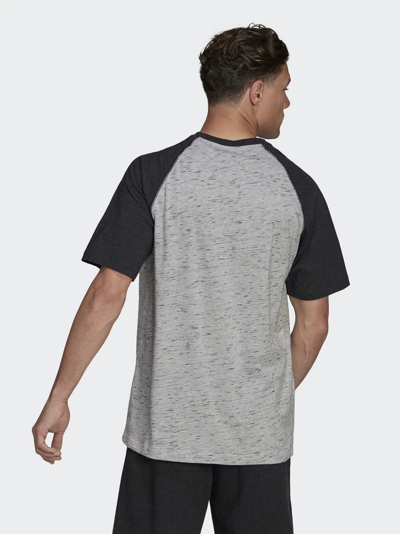 Футболки и поло Adidas Essentials Mélange Raglan модель HE1796 Футболки и поло Adidas Essentials Mélange Raglan модель HE1796 Фото