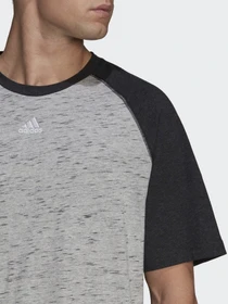 Футболки и поло Adidas Essentials Mélange Raglan модель HE1796 Фото