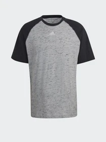 Футболки и поло Adidas Essentials Mélange Raglan модель HE1796 Фото