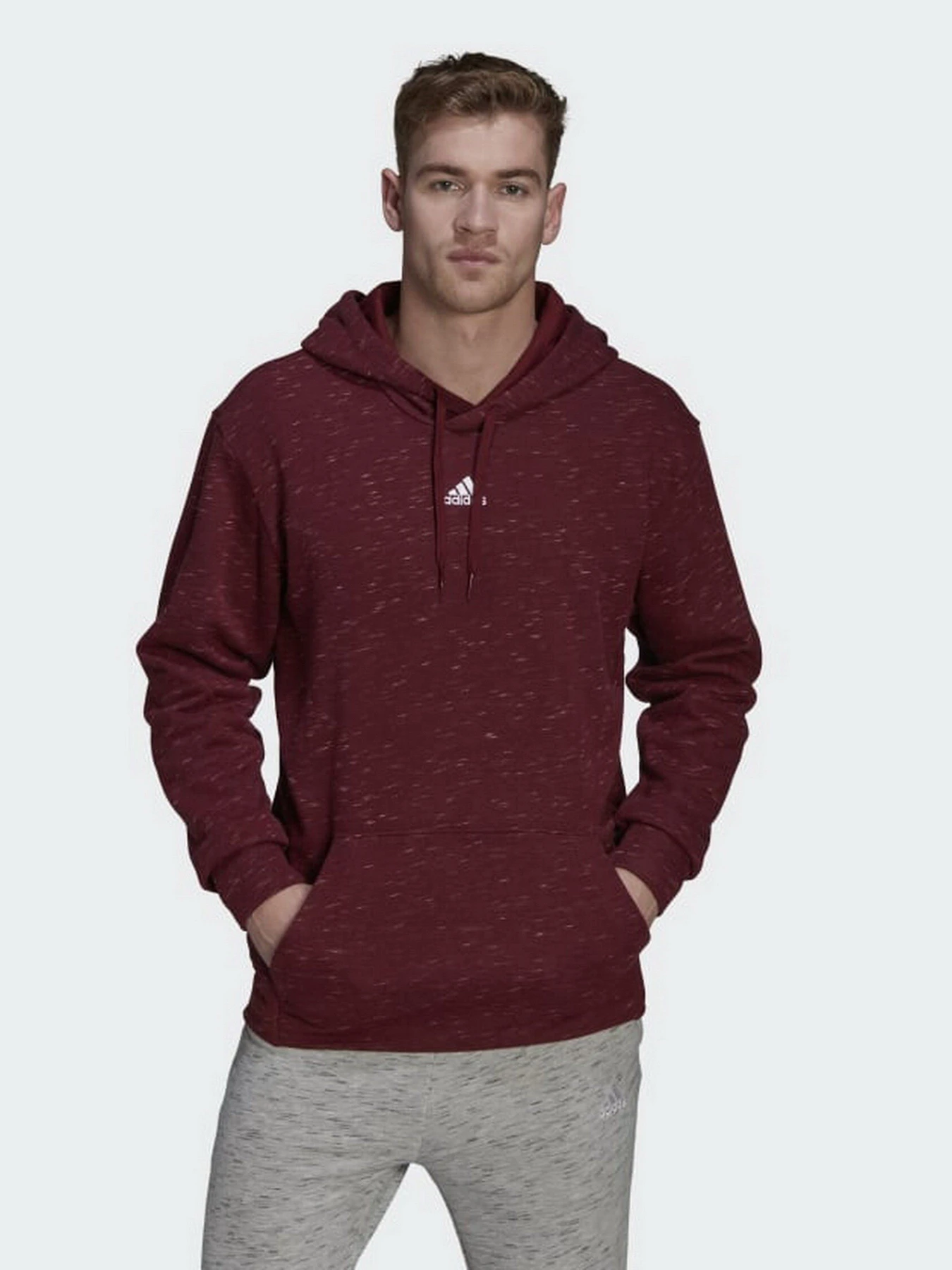 Худи и свитшоты Adidas Essentials Mélange модель HE1802 Фото