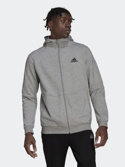 Худи и свитшоты Adidas Essentials 4 GAMEDAY Full-Zip модель HE1806 Фото