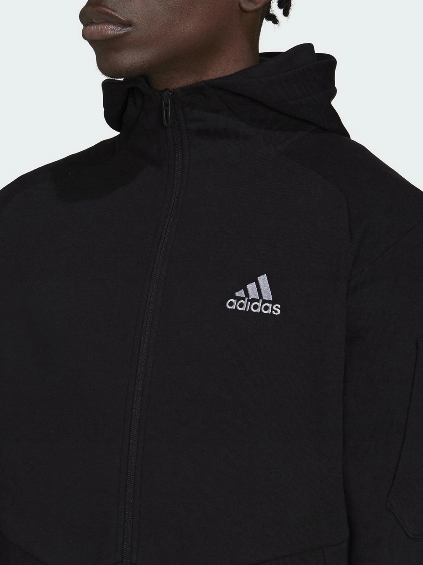 Худи и свитшоты Adidas Essentials 4 GAMEDAY Full-Zip модель HE1811 Фото