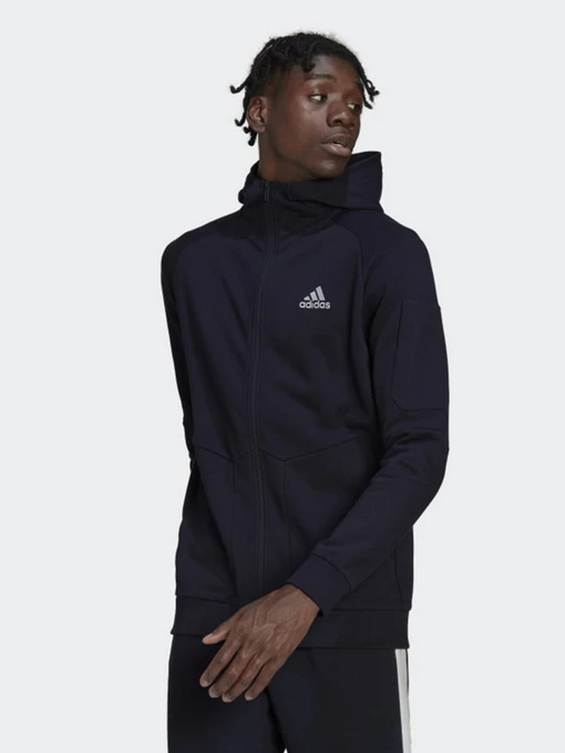 Худи и свитшоты Adidas Essentials 4 GAMEDAY Full-Zip модель HE1812 Фото
