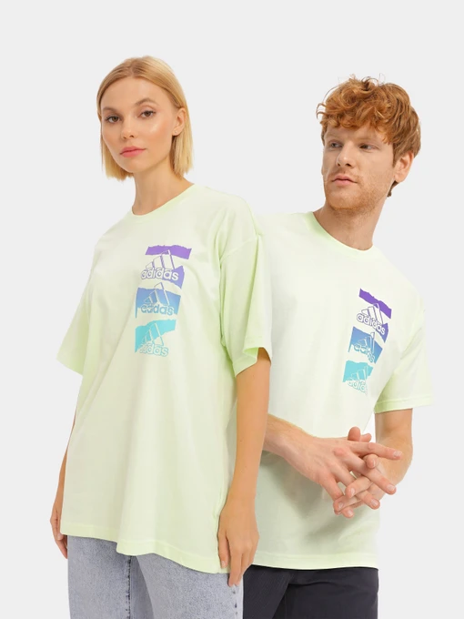 Футболки і поло Adidas Essentials Brandlove Single Jersey модель HE1883 Фото
