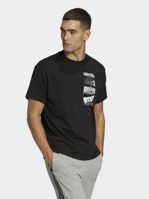 Футболки і поло Adidas Essentials Brandlove Single Jersey модель HE4314 Фото