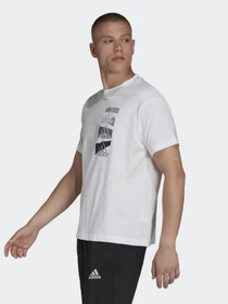Футболки і поло Adidas Essentials Brandlove Single Jersey модель HE4315 Фото
