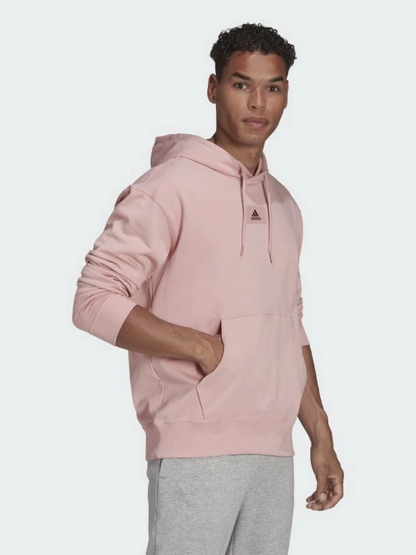 Худи и свитшоты Adidas Essentials Feelvivid Cotton French Terry модель HE4348 Фото