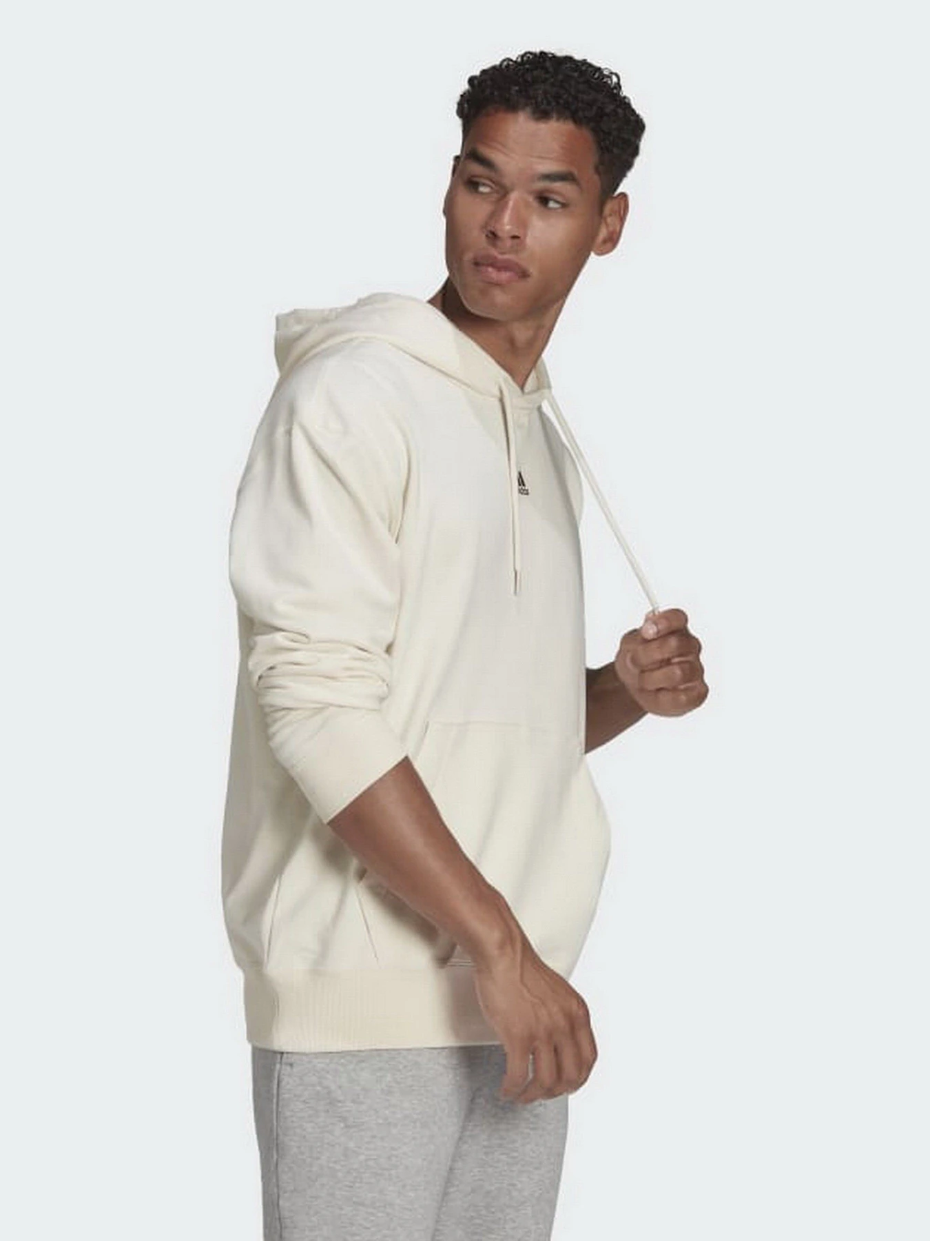 Худи и свитшоты Adidas Essentials Feelvivid Cotton French Terry модель HE4353 Худи и свитшоты Adidas Essentials Feelvivid Cotton French Terry модель HE4353 Фото