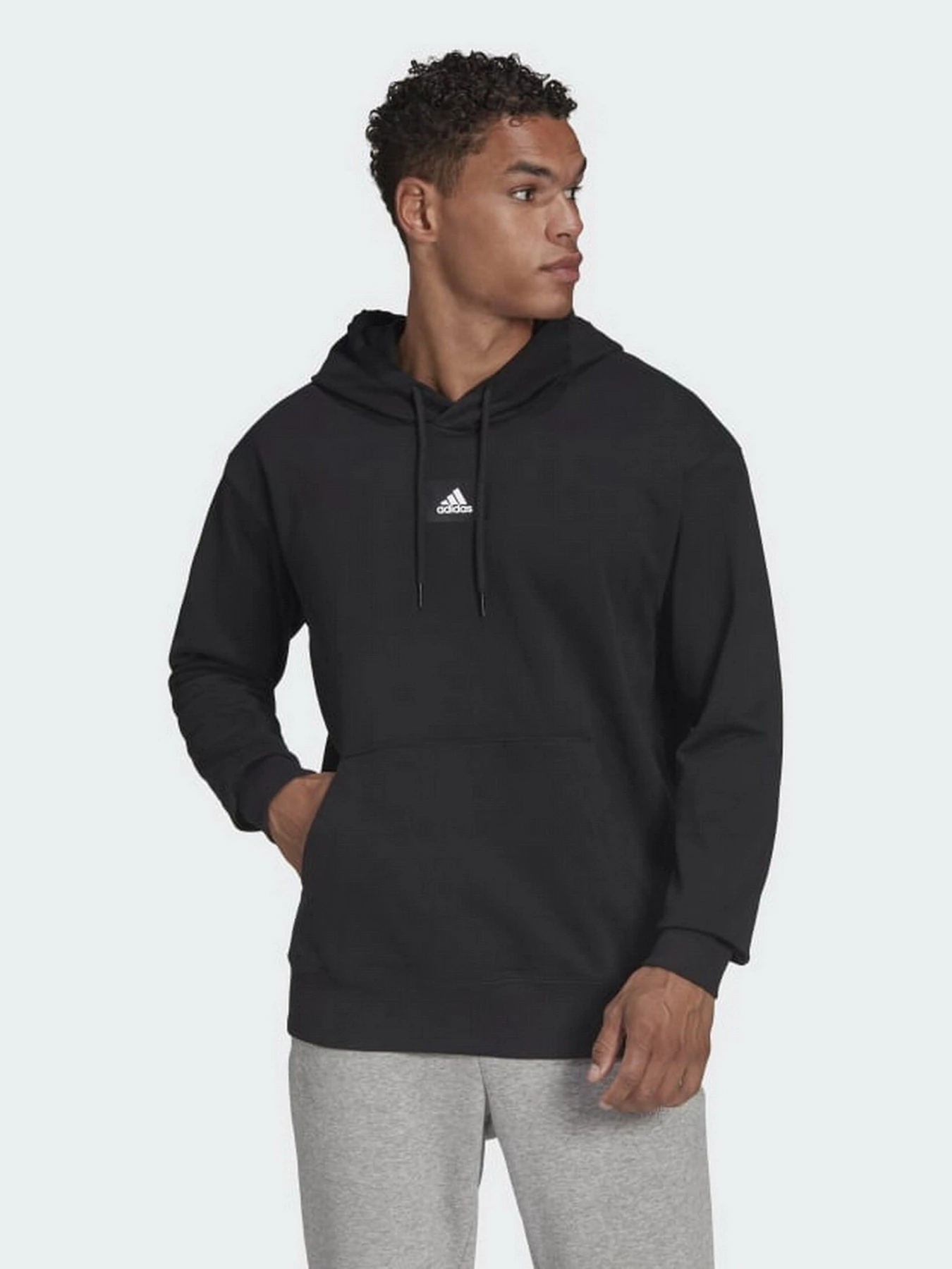 Худи и свитшоты Adidas Essentials Feelvivid Cotton French Terry модель HE4354 Фото