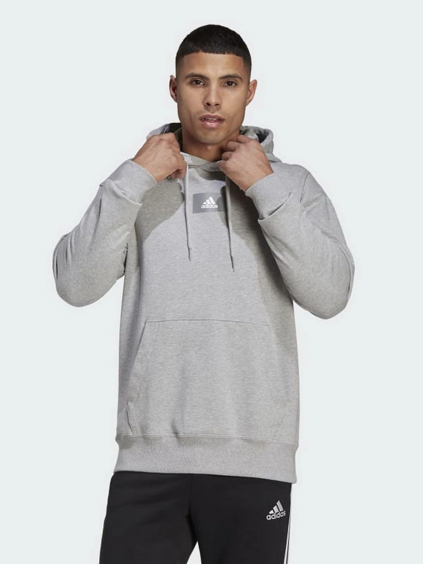 Худи и свитшоты Adidas Essentials Feelvivid Cotton French Terry модель HE4358 Фото