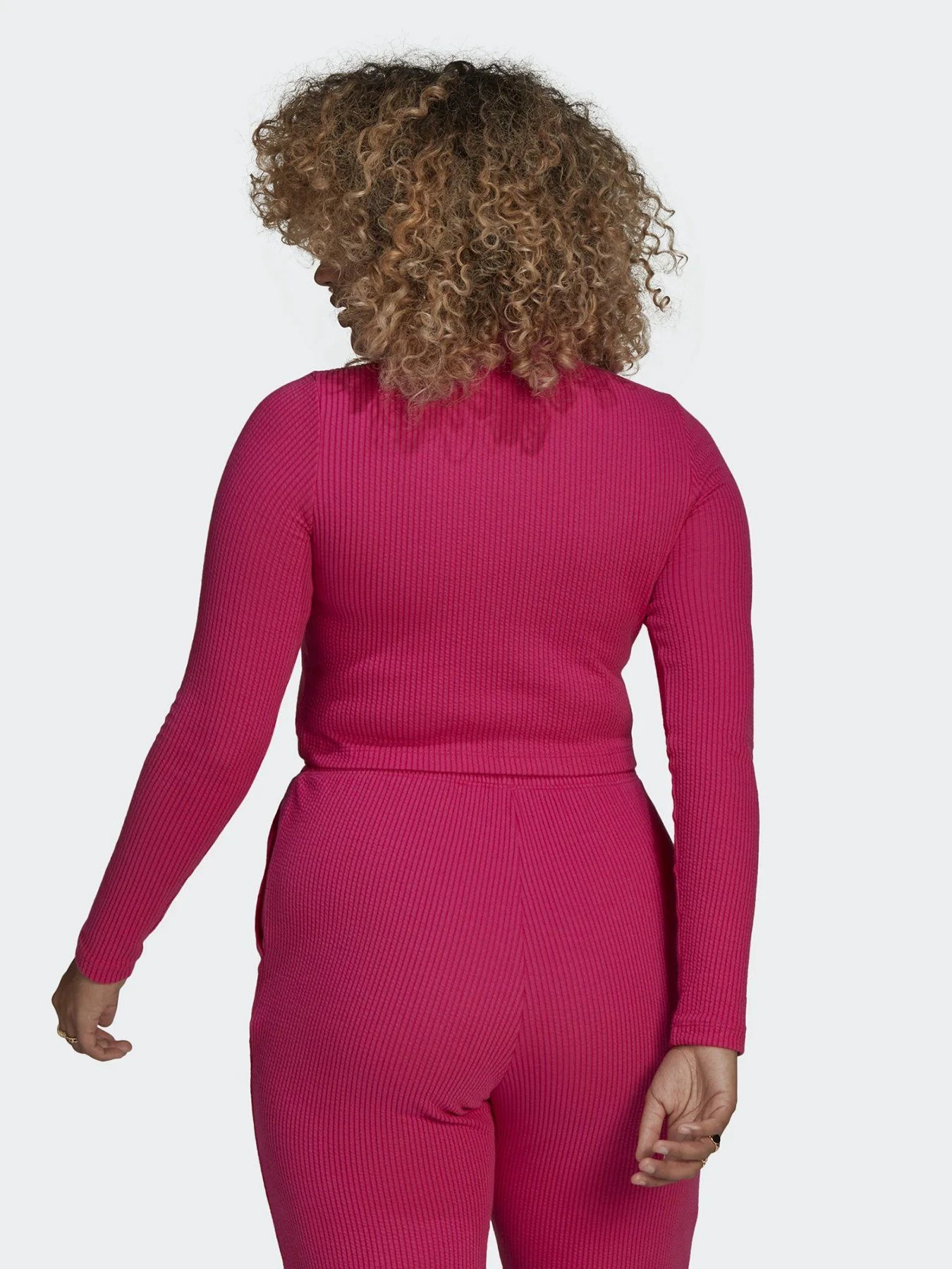 Худи и свитшоты Adidas Cropped Rib модель HE6906 Худи и свитшоты Adidas Cropped Rib модель HE6906 Фото