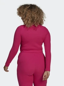 Худи и свитшоты Adidas Cropped Rib модель HE6906 Фото