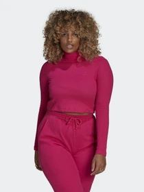 Худи и свитшоты Adidas Cropped Rib модель HE6906 Фото
