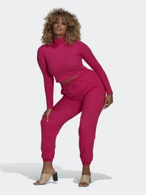 Худи и свитшоты Adidas Cropped Rib модель HE6906 Фото