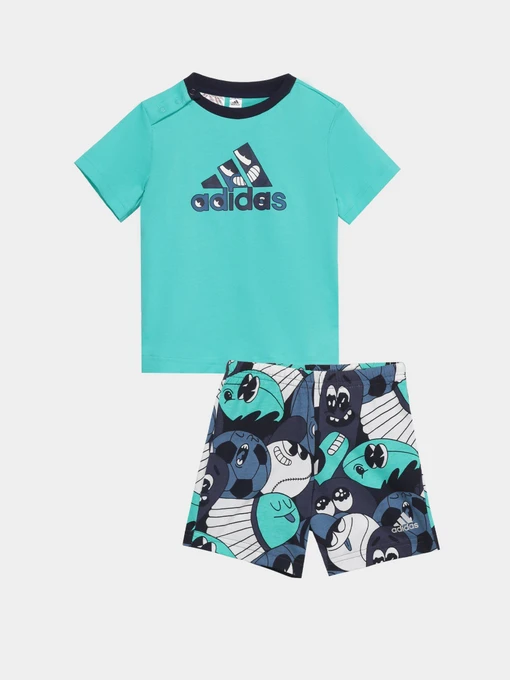 Костюмы Adidas Ball Graphic Summer Set модель HF1967 Фото