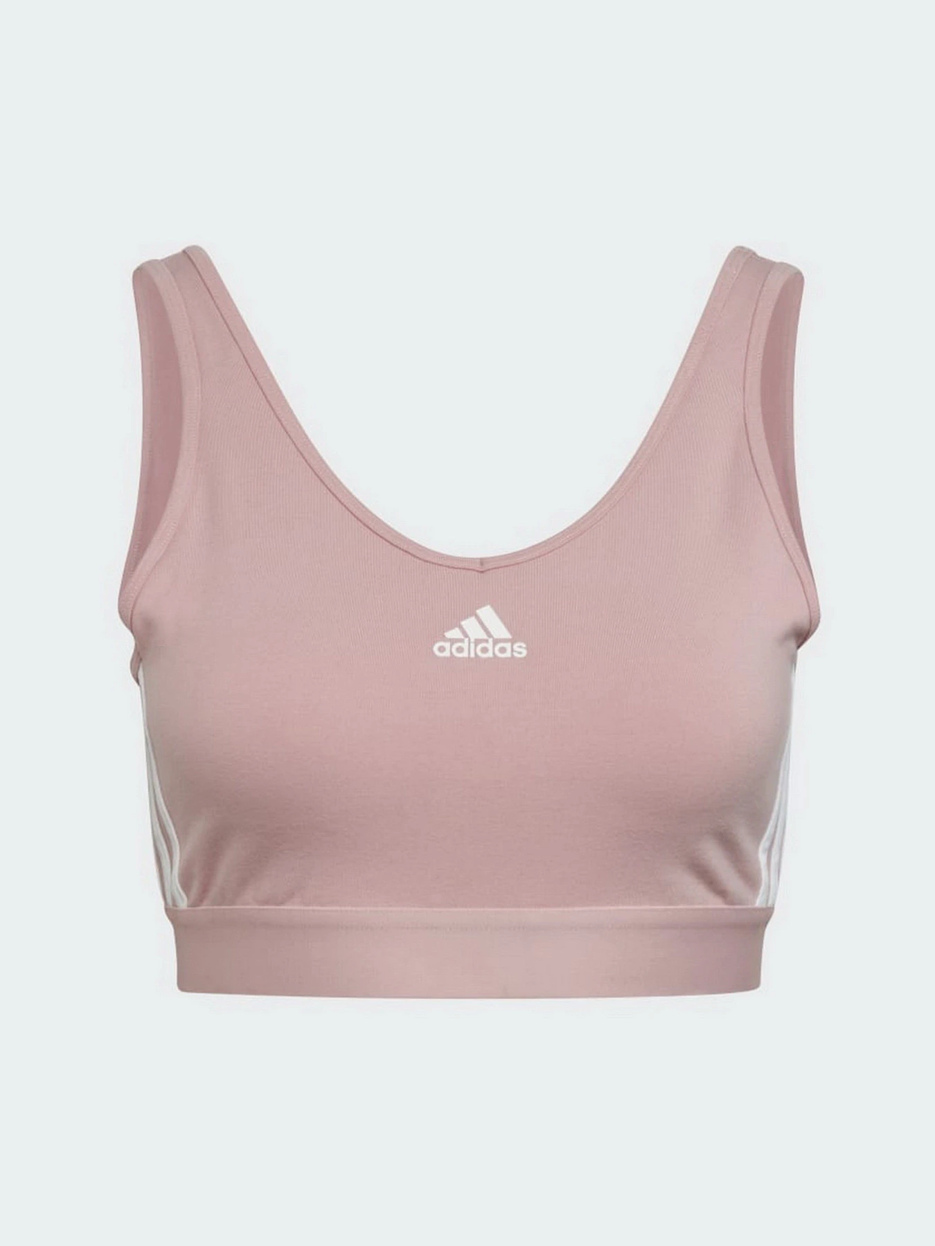 Футболки и поло Adidas Essentials 3-Stripes модель HF7229 Футболки и поло Adidas Essentials 3-Stripes модель HF7229 Фото
