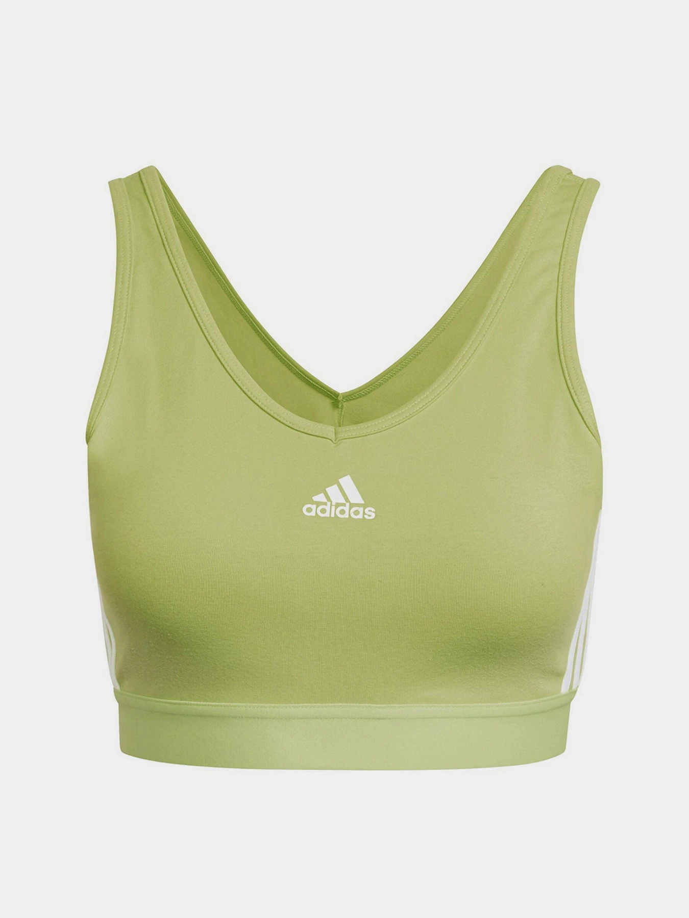 Футболки и поло Adidas Essentials 3-Stripes Crop модель HF7232 Фото
