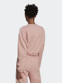 Худи и свитшоты Adidas Hyperglam Crop Crew модель HG8490 Фото