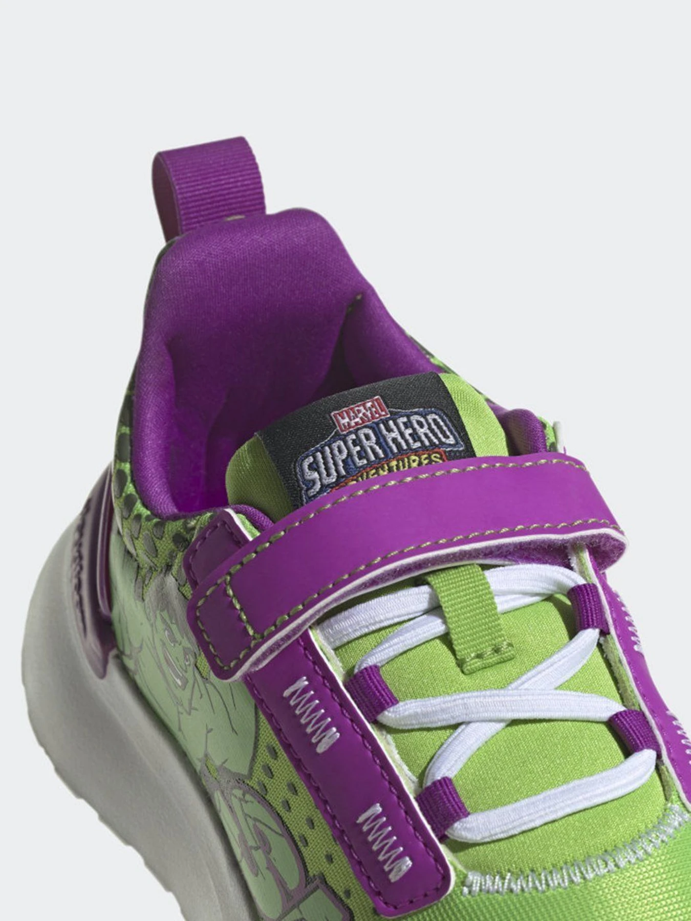 Кроссовки Adidas x Marvel Super Hero Adventures Hulk Racer TR21 модель GY5535 Кроссовки Adidas x Marvel Super Hero Adventures Hulk Racer TR21 модель GY5535 Фото