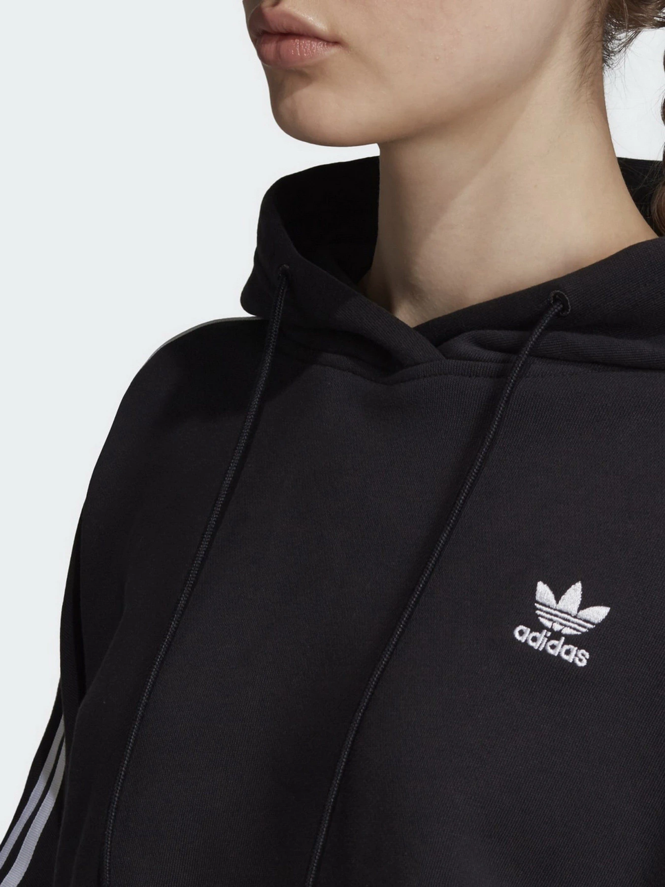 Худи и свитшоты Adidas Originals Cropped модель ED7554 Фото