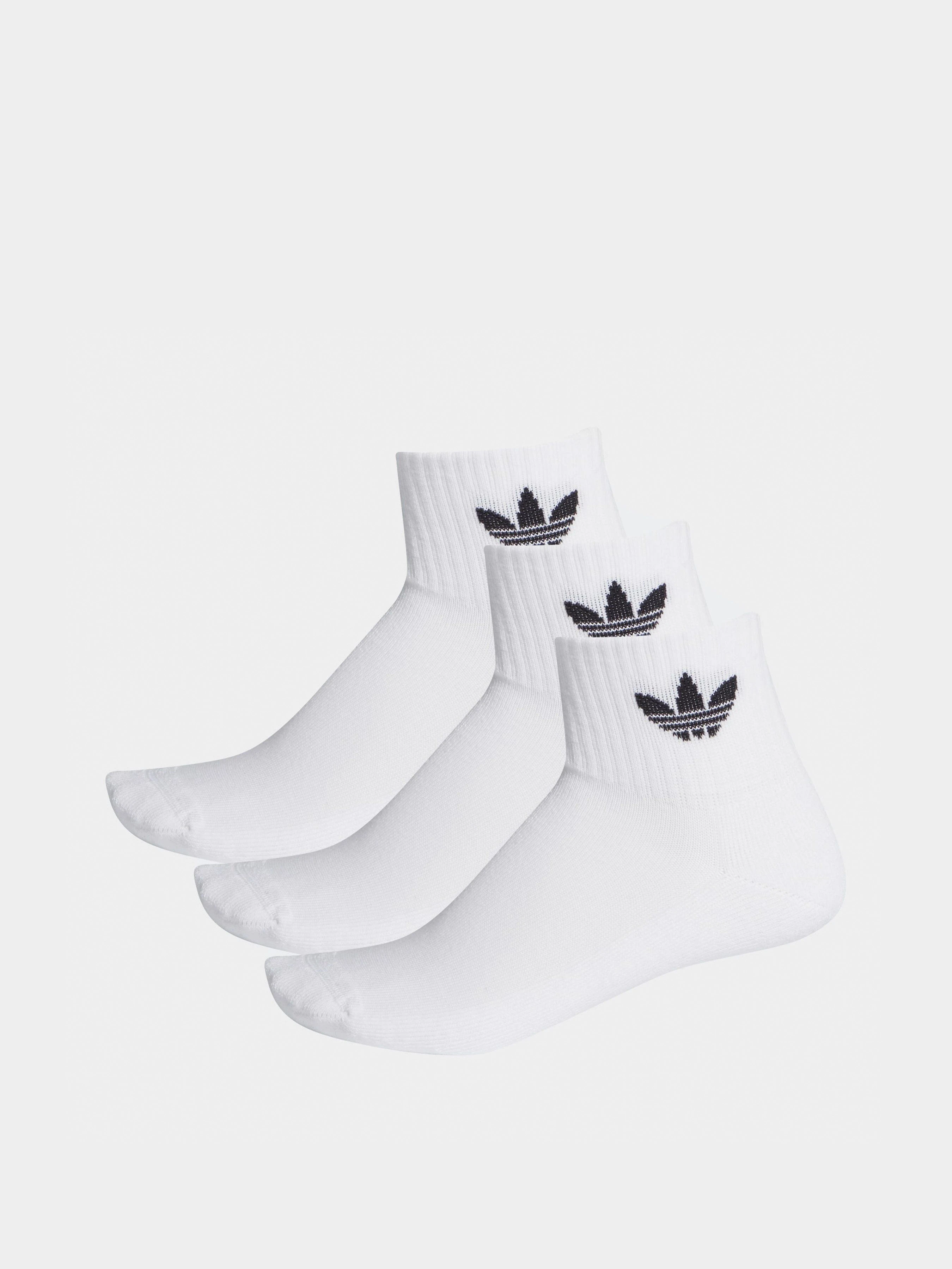 adidas MID ANKLE SCK Набір шкарпеток колір білий