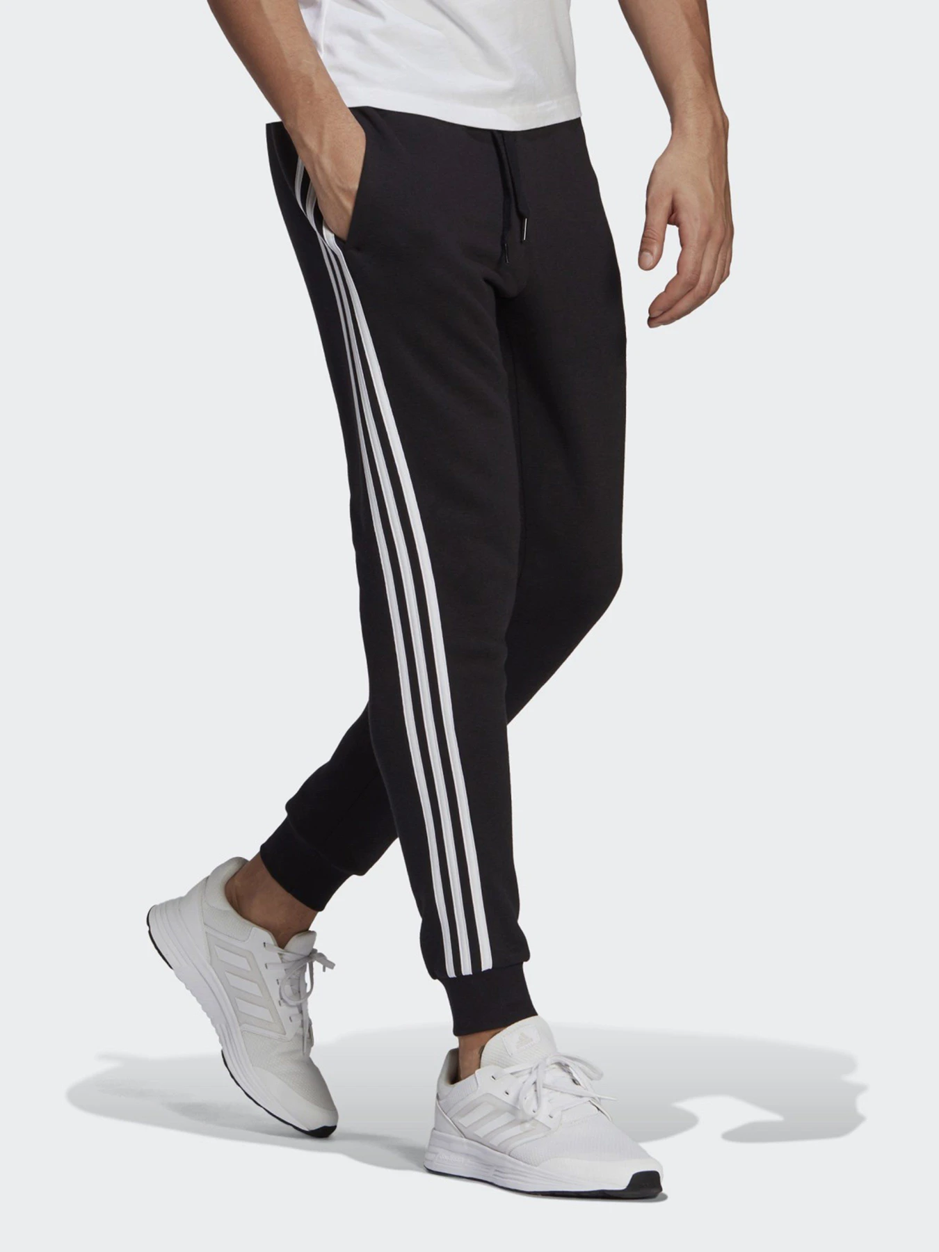Брюки Adidas Essentials 3-Stripes Sportswear модель GM1089 Фото