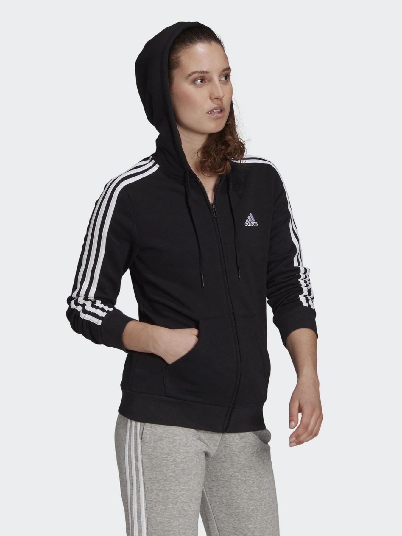 Худі та світшоти Adidas Essentials 3-Stripes модель GM5567 Фото