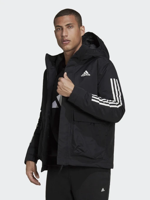 Куртки и дубленки Adidas UTILITAS 3-STRIPES модель GT1688 Фото
