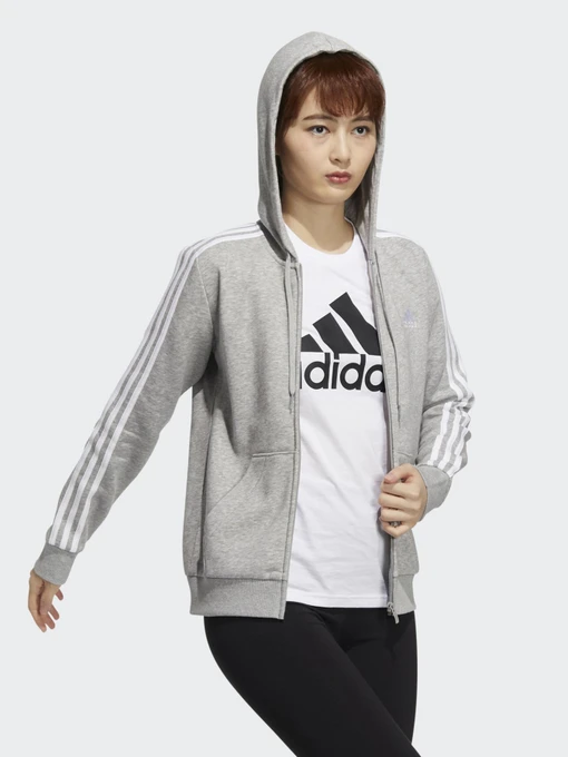 Худи и свитшоты Adidas Essentials 3-Stripes модель GV6021 Фото