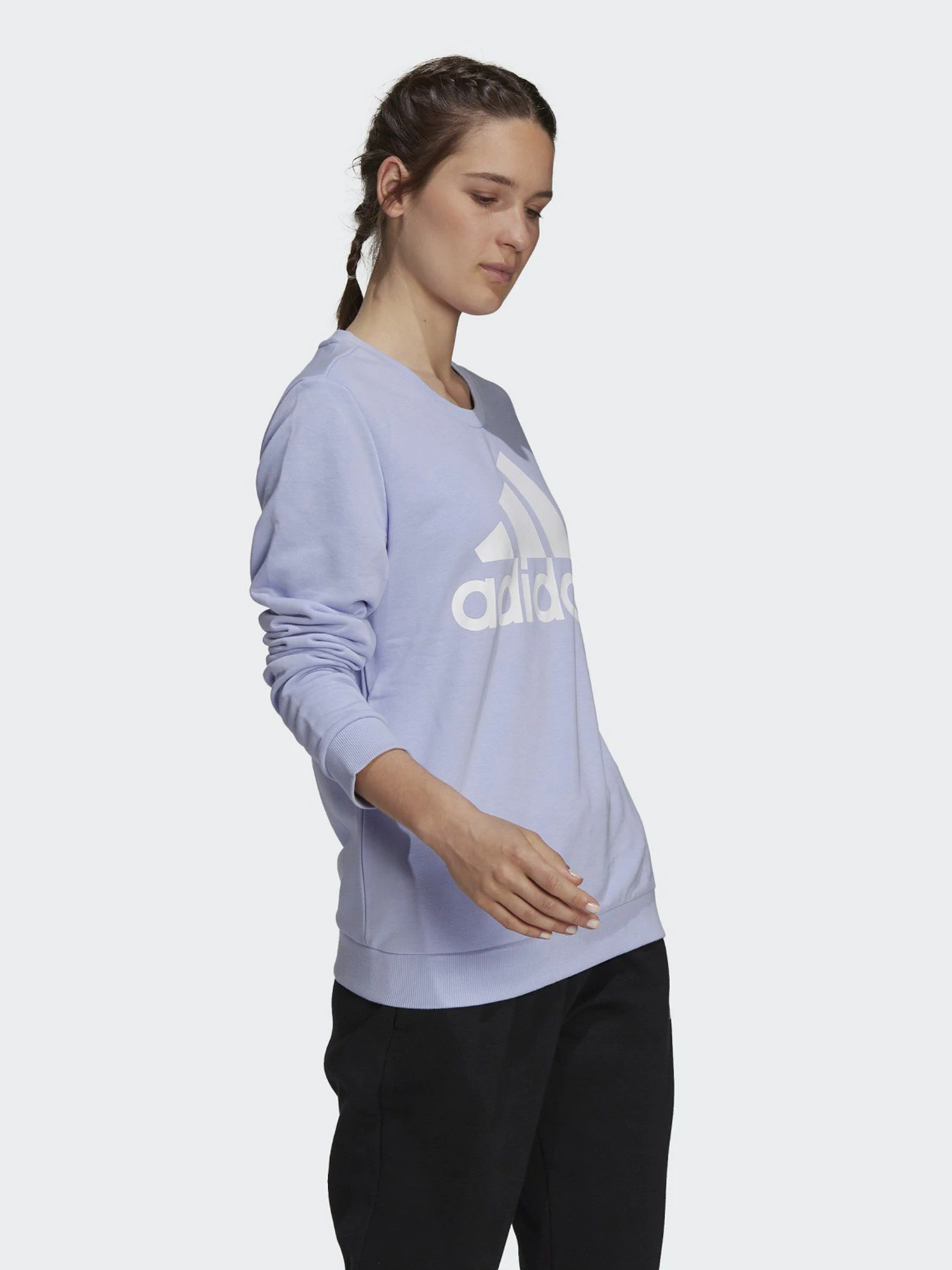 Худі та світшоти Adidas Essentials Relaxed Logo модель H07791 Худі та світшоти Adidas Essentials Relaxed Logo модель H07791 Фото